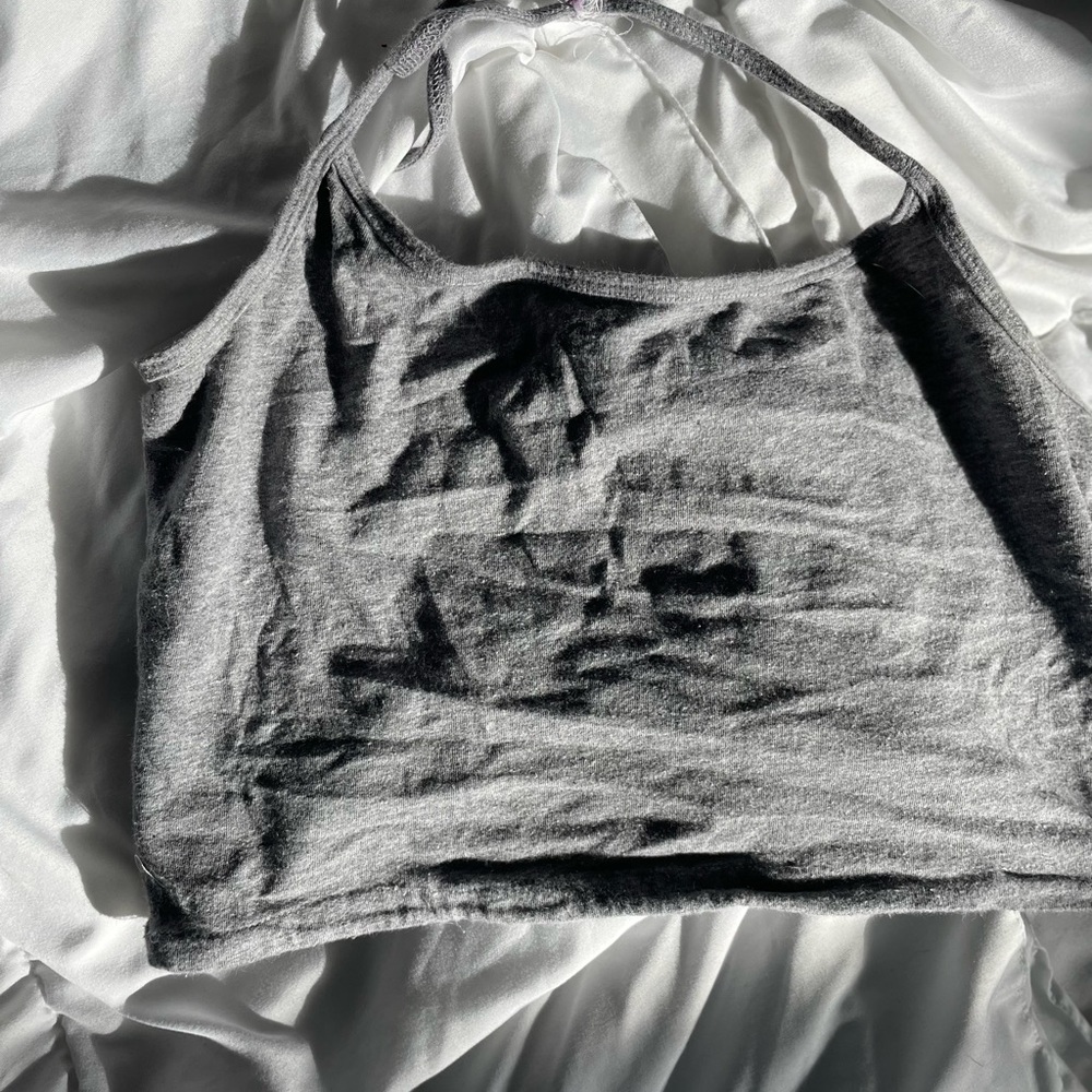 gray halter